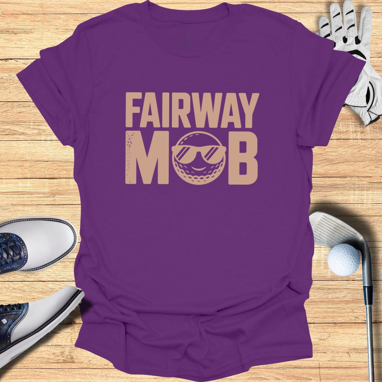 Fairway Mob T-Shirt - Funny Golf Tee by Swing Epic