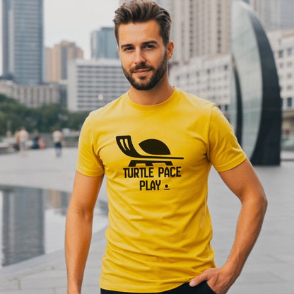 Turtle Pace Play Shirt Unique Graphic Statement