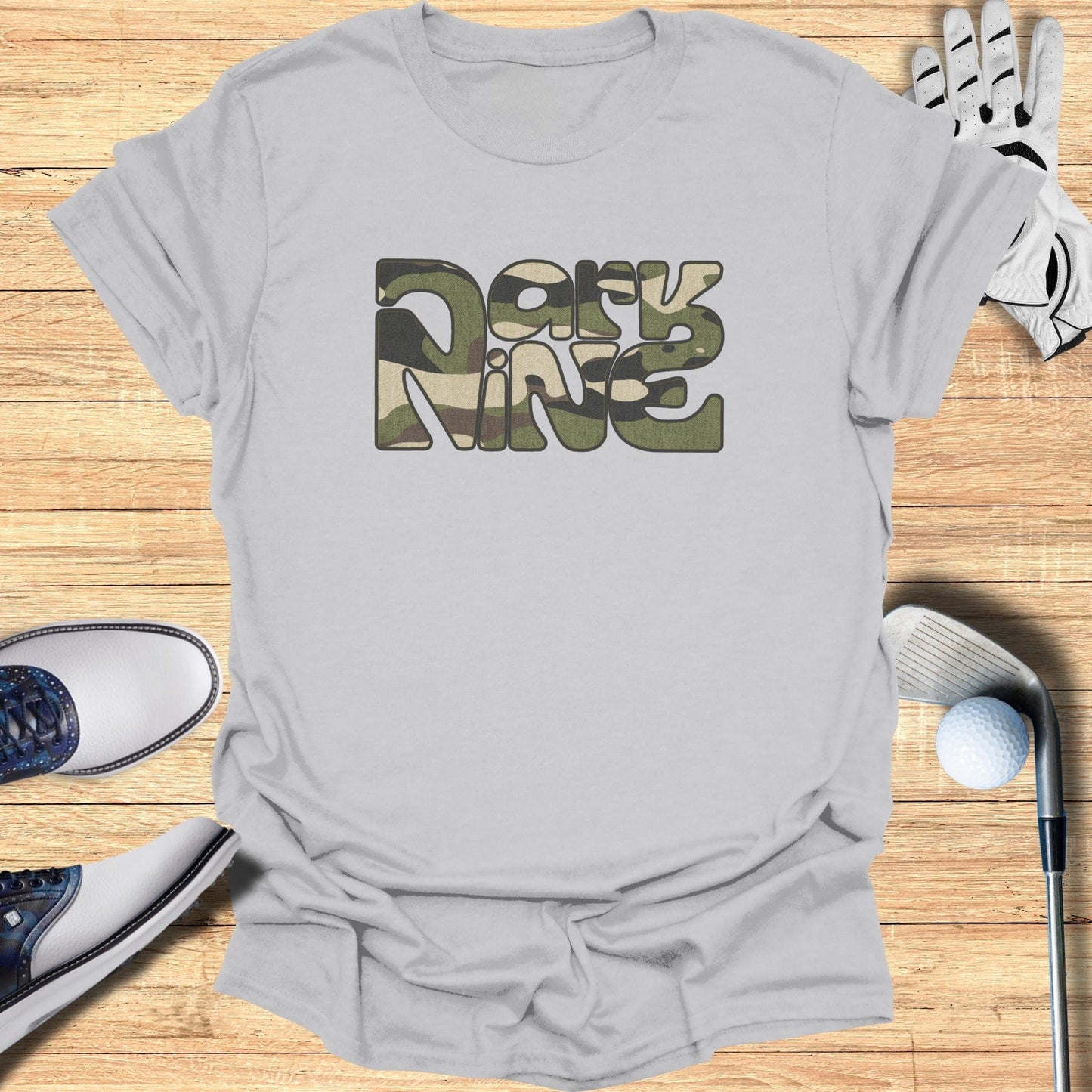 Dark Nine T-Shirt - Funny Golf Tee by Swing Epic