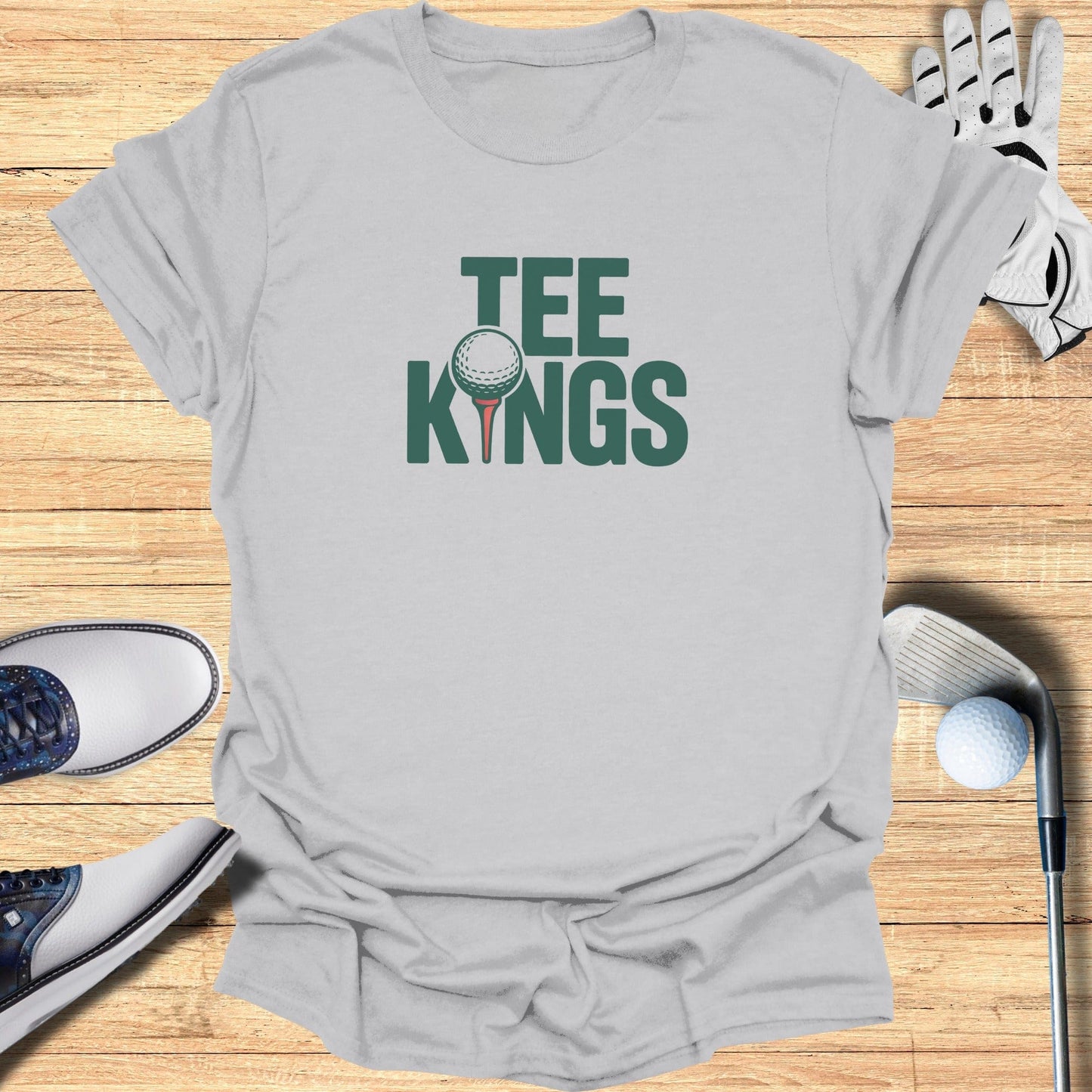 Tee Kings T-Shirt - Funny Golf Tee by Swing Epic