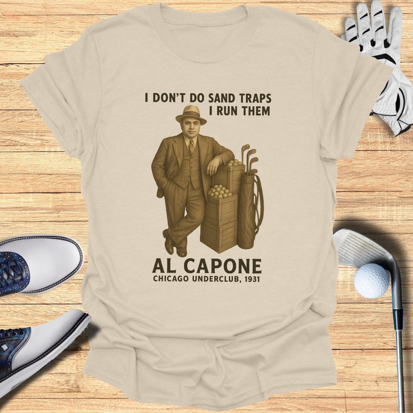 I Don't Do Sand Traps T-Shirt - Funny Golf Tee by Swing Epic