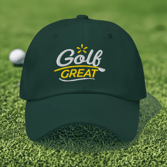 Golf Great Embroidered Golf Cap - Funny Golf Tee by Swing Epic