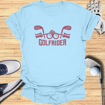 Golf Rider Themed T-shirt for Enthusiasts