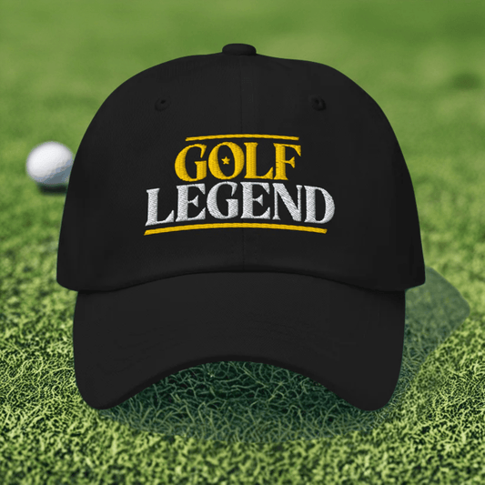 Golf Legend Embroidered Golf Cap - Funny Golf Tee by Swing Epic