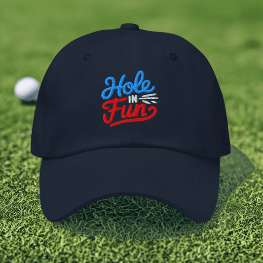 Hole In Fun Embroidered Golf Cap - Funny Golf Tee by Swing Epic