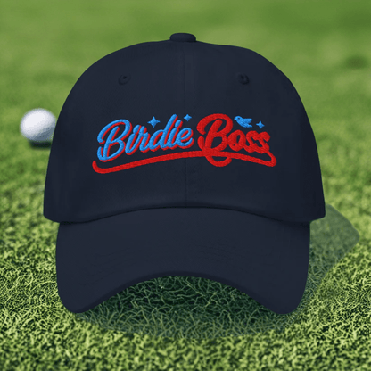 Birdie Boss Embroidered Golf Cap - Funny Golf Tee by Swing Epic