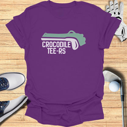 Crocodile Tee-Rs Graphic Tee Golf Themed Shirt