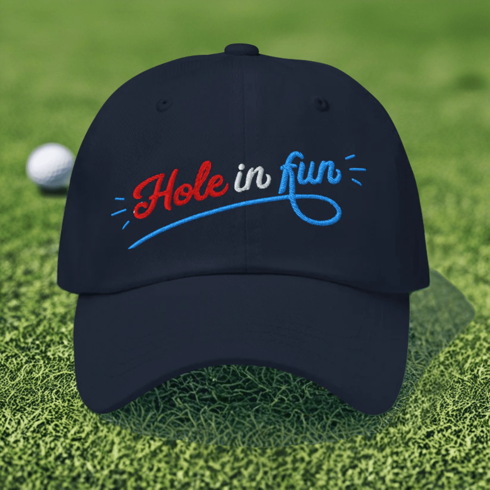 Hole in Fun Embroidered Golf Cap - Funny Golf Tee by Swing Epic