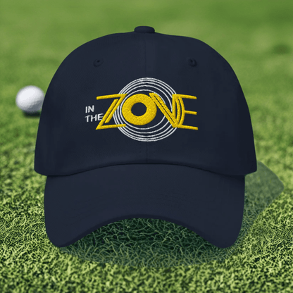 In the Zone Embroidered Golf Cap - Funny Golf Tee by Swing Epic