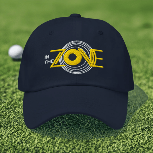 In the Zone Embroidered Golf Cap - Funny Golf Tee by Swing Epic