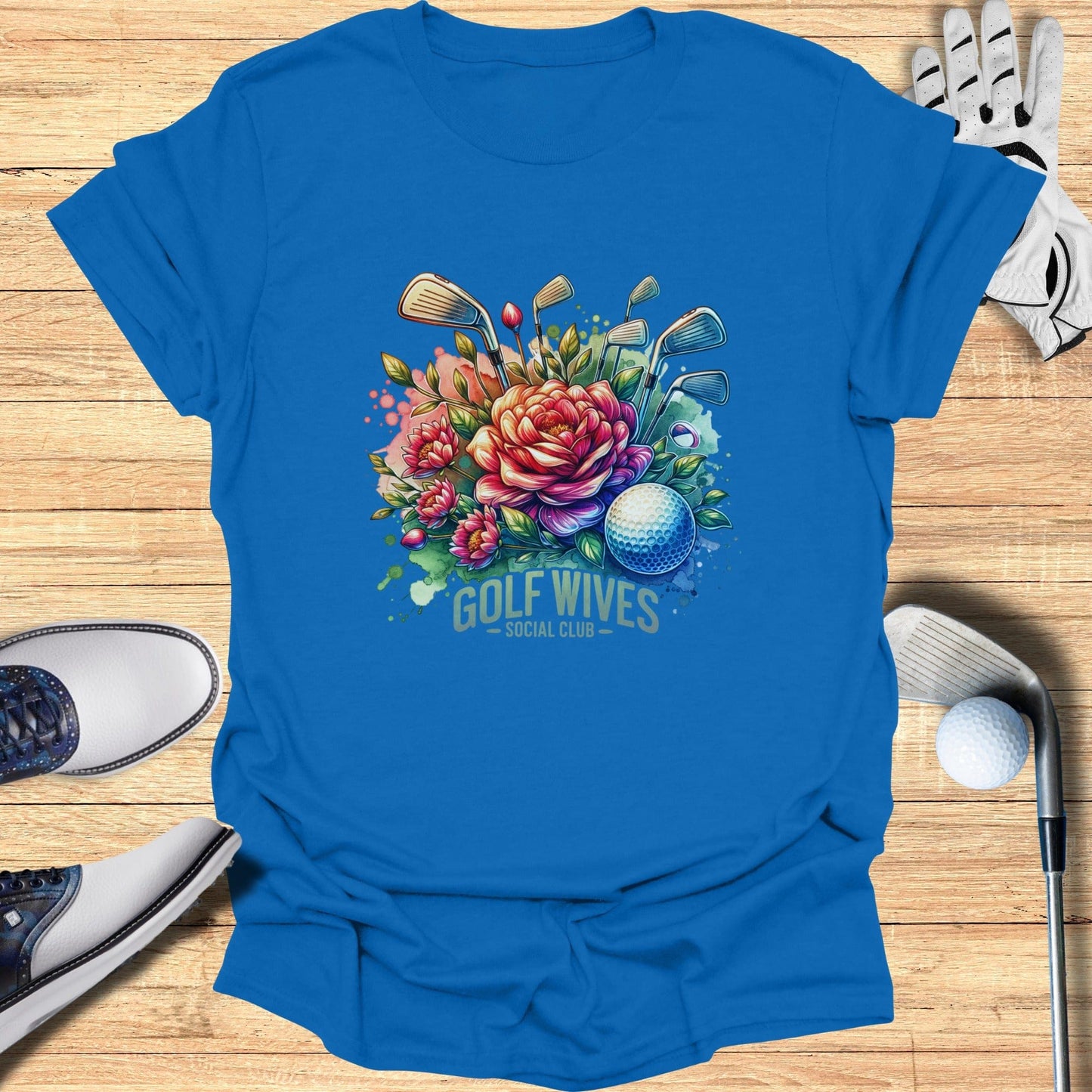 Golf Wives Social Club T-Shirt - Funny Golf Tee by Swing Epic