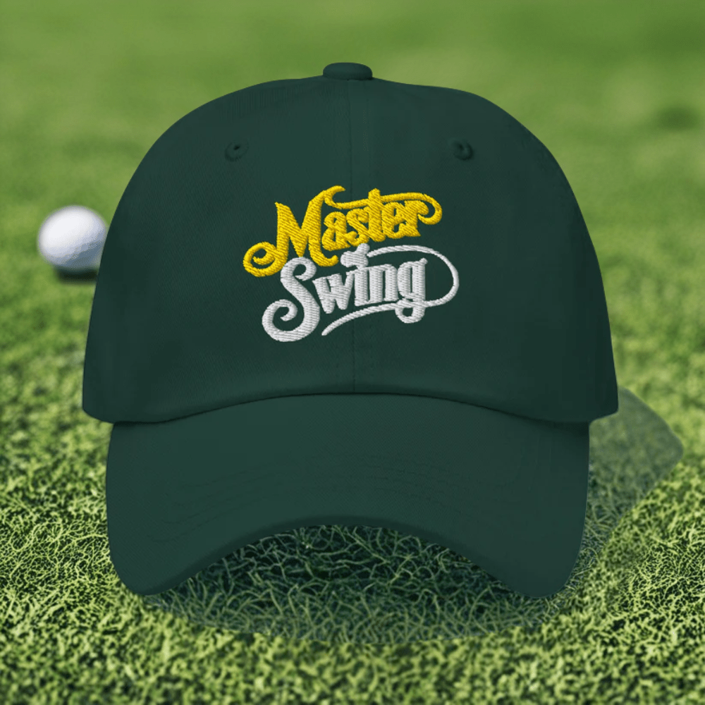 Master of Swing Classic Humorous Embroidered Golf Cap - Funny Golf Tee by Swing Epic