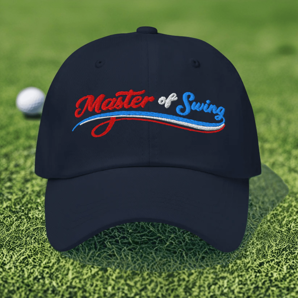 Master of Swing Embroidered Golf Cap - Funny Golf Tee by Swing Epic