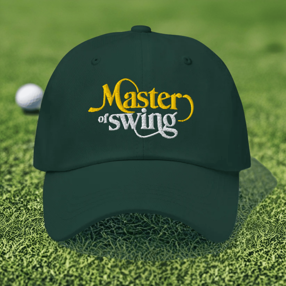 Master of Swing Embroidered Golf Cap - Funny Golf Tee by Swing Epic