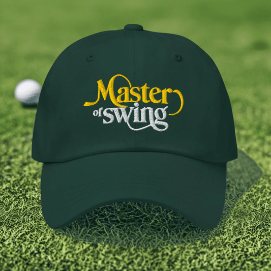 Master of Swing Embroidered Golf Cap - Funny Golf Tee by Swing Epic