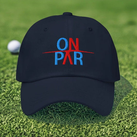On Par Fun Embroidered Golf Cap - Funny Golf Tee by Swing Epic