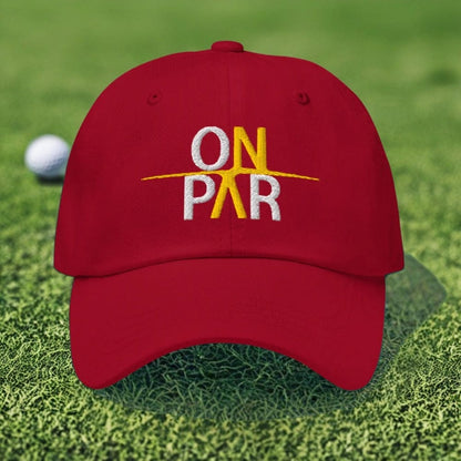 On Par Fun Embroidered Golf Cap - Funny Golf Tee by Swing Epic