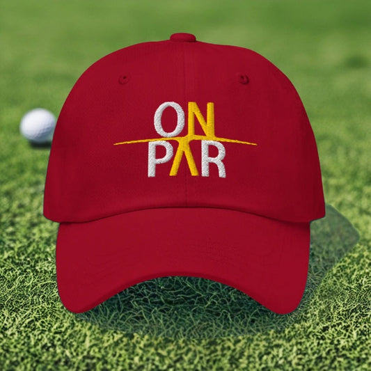 On Par Fun Embroidered Golf Cap - Funny Golf Tee by Swing Epic