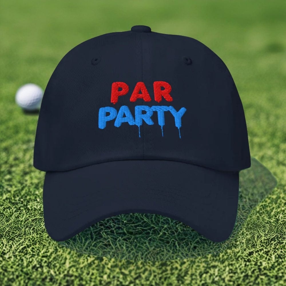 Par Party Fun Embroidered Golf Cap - Funny Golf Tee by Swing Epic