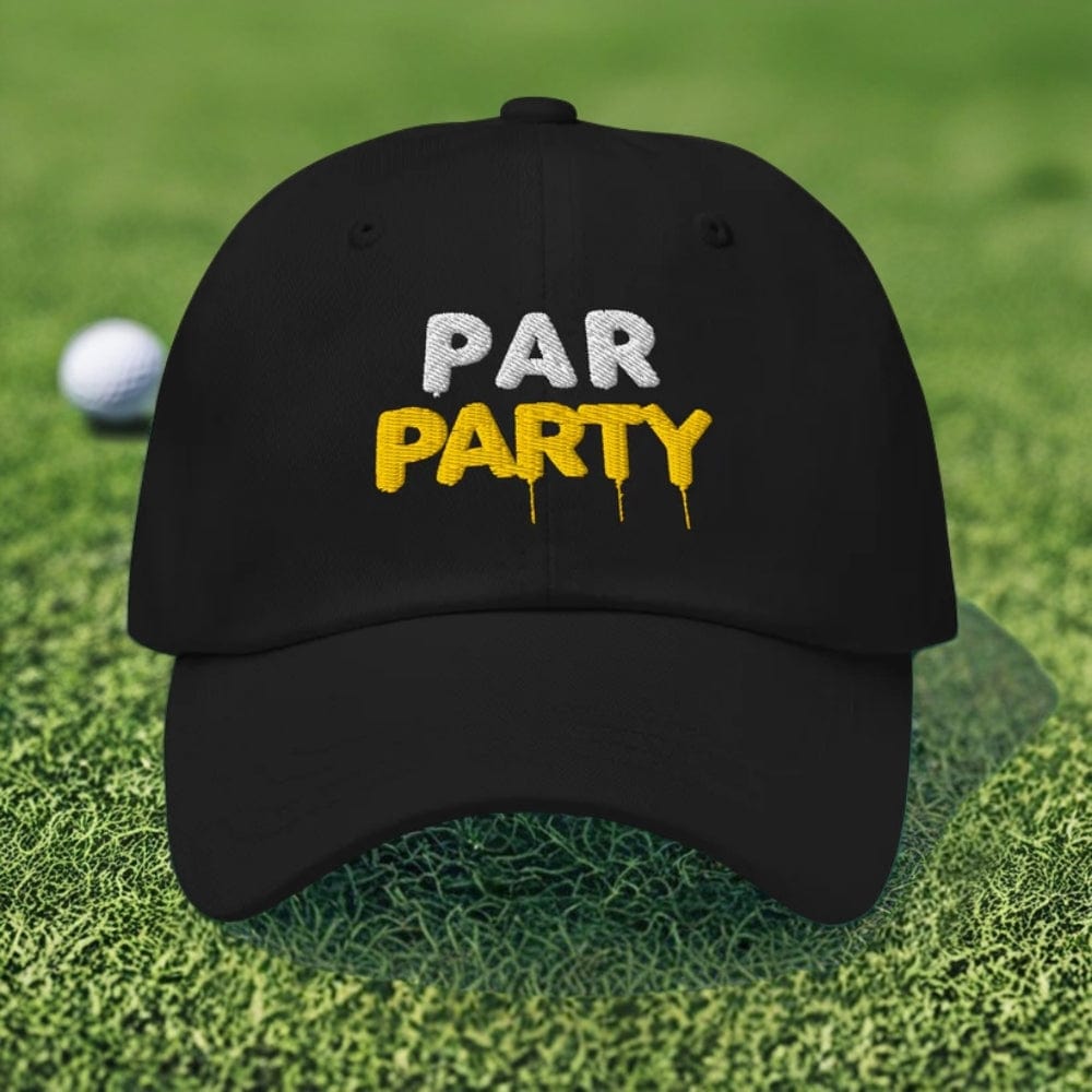 Par Party Fun Embroidered Golf Cap - Funny Golf Tee by Swing Epic