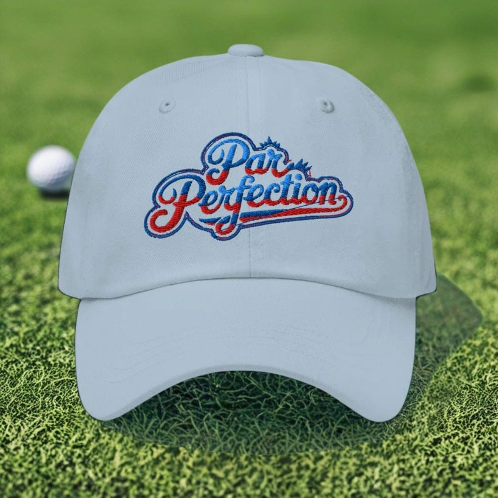Par Perfection Embroidered Golf Cap - Funny Golf Tee by Swing Epic