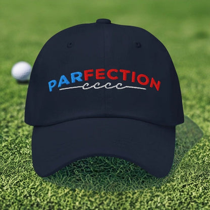 Parfection Fun Embroidered Golf Cap - Funny Golf Tee by Swing Epic
