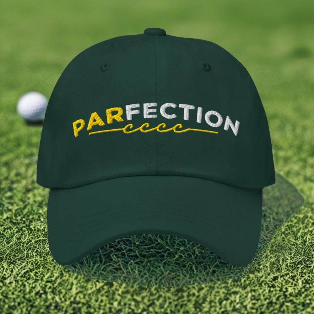 Parfection Fun Embroidered Golf Cap - Funny Golf Tee by Swing Epic