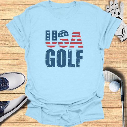USA Golf T-Shirt - Funny Golf Tee by Swing Epic