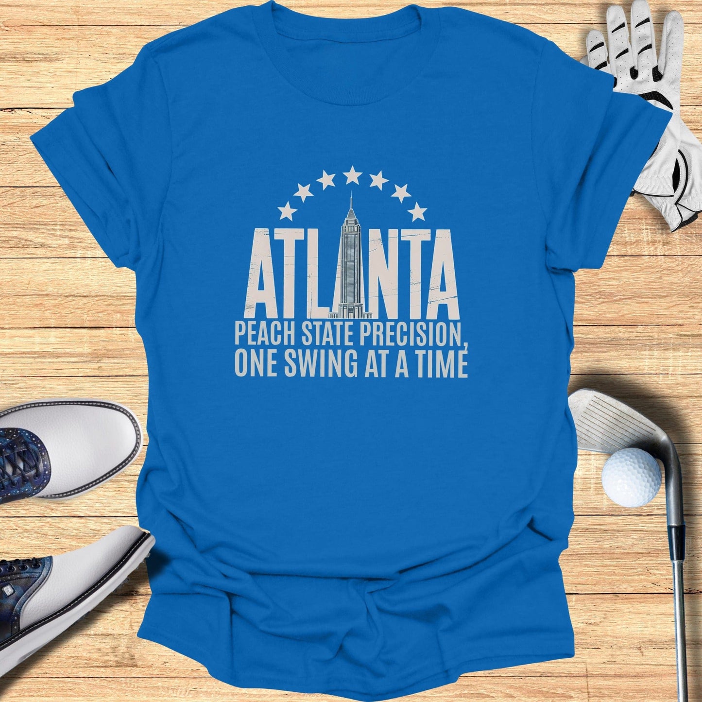 Atlanta Golf T-Shirt - Funny Golf Tee by Swing Epic