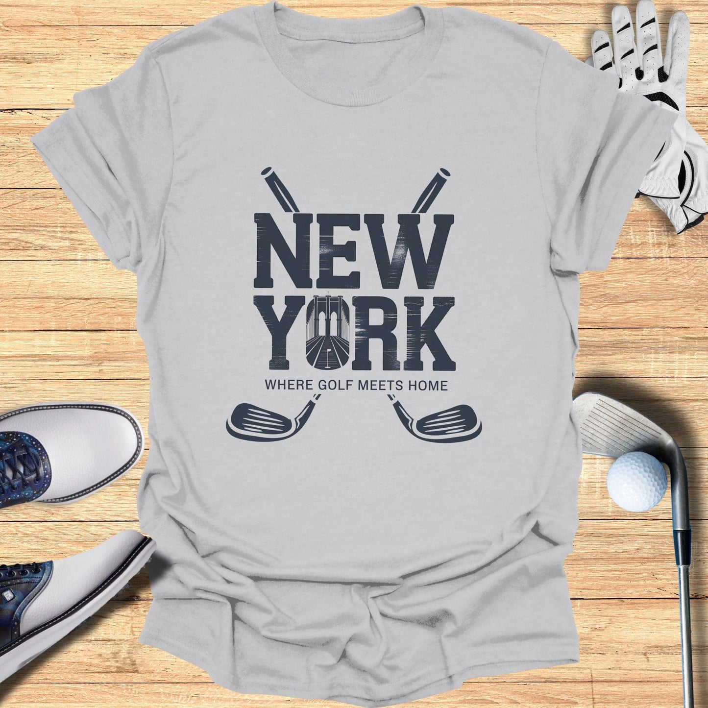 New York City T-Shirt - Funny Golf Tee by Swing Epic