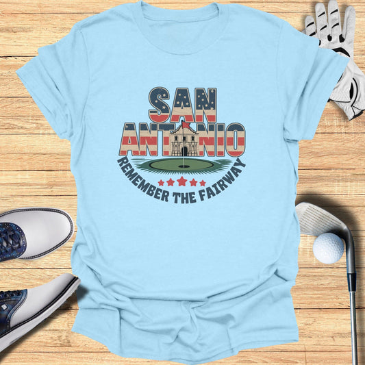 San Antonio Golf T-Shirt - Funny Golf Tee by Swing Epic