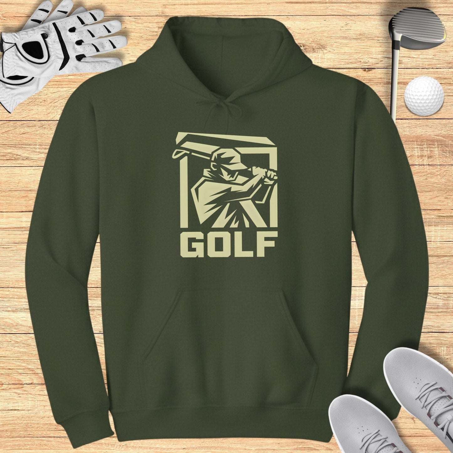 Golf Swing Champion Graphic Hoodie Product