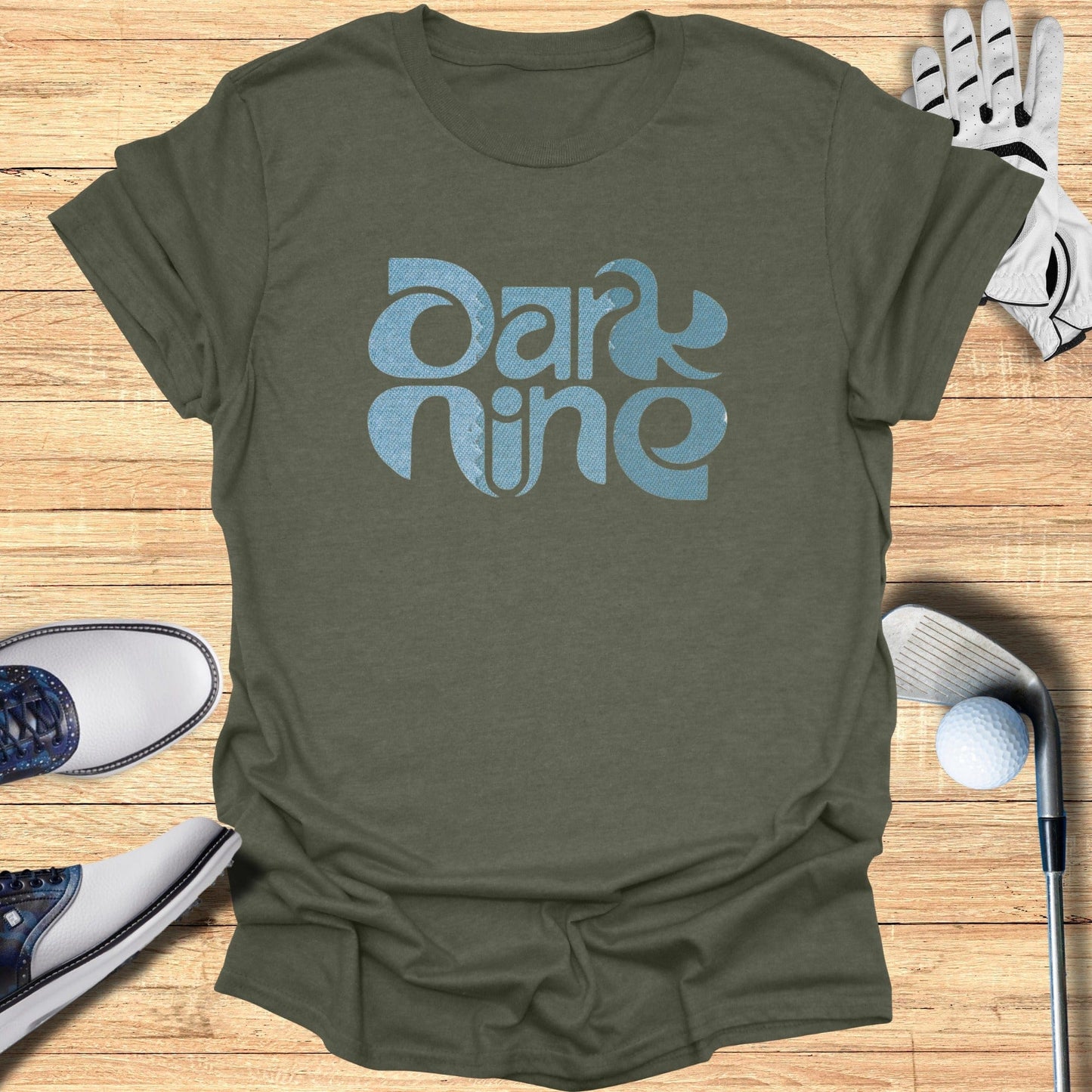Dark Nine T-Shirt - Funny Golf Tee by Swing Epic