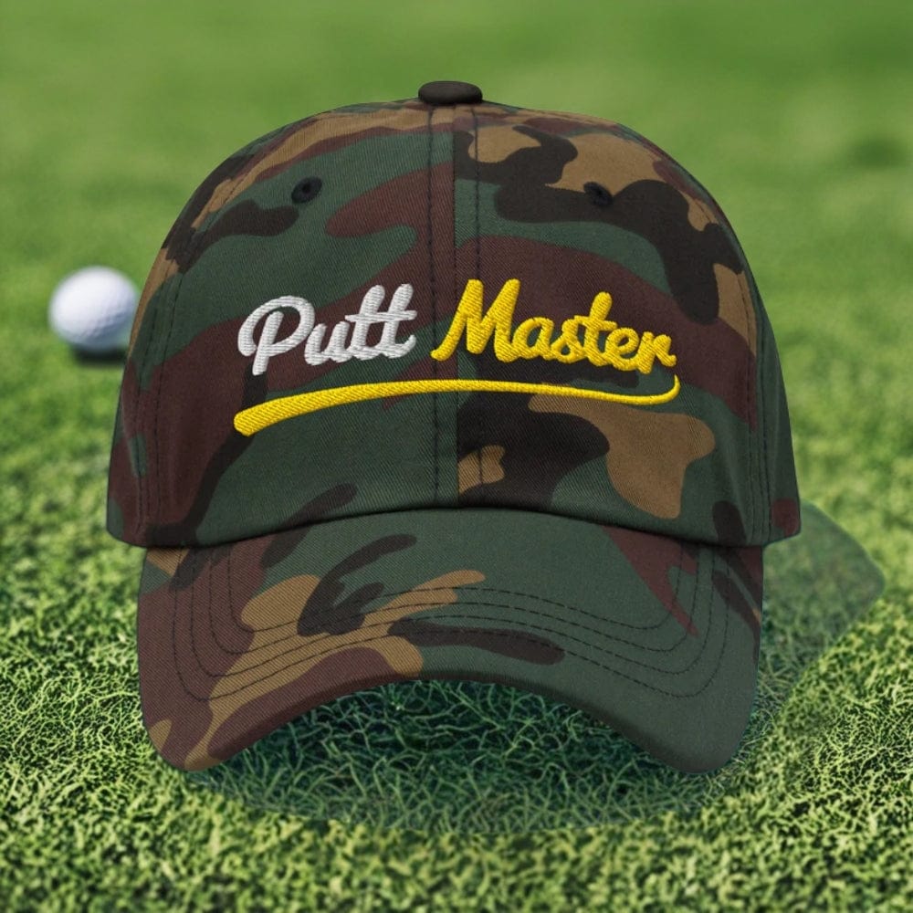 Putt Master Ultimate Embroidered Golf Cap - Funny Golf Tee by Swing Epic