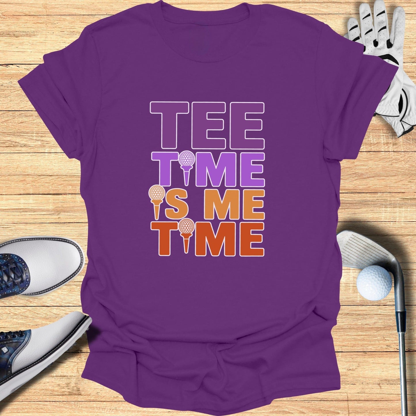 Tee Time Is Me Time T-Shirt - Funny Golf Tee by Swing Epic