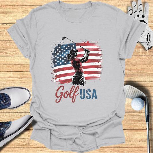 Golf USA T-Shirt - Funny Golf Tee by Swing Epic