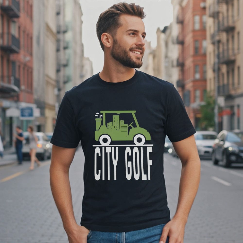 City Golf Urban Style Graphic T-shirt for Casual Days
