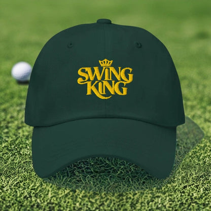 Swing King Ultimate Champ Embroidered Golf Cap - Funny Golf Tee by Swing Epic