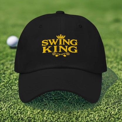 Swing King Ultimate Champ Embroidered Golf Cap - Funny Golf Tee by Swing Epic