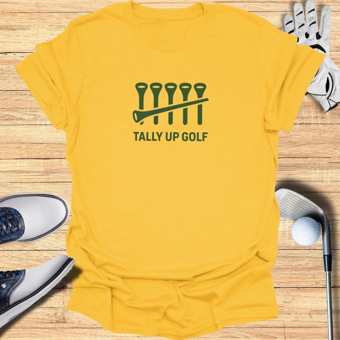 Tally Up Golf T-Shirt - Funny Golf Tee by Swing Epic