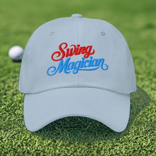 Swing Magician Embroidered Golf Cap - Funny Golf Tee by Swing Epic