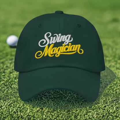 Swing Magician Embroidered Golf Cap - Funny Golf Tee by Swing Epic