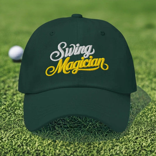 Swing Magician Embroidered Golf Cap - Funny Golf Tee by Swing Epic