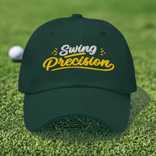 Swing Precision Embroidered Golf Cap - Funny Golf Tee by Swing Epic