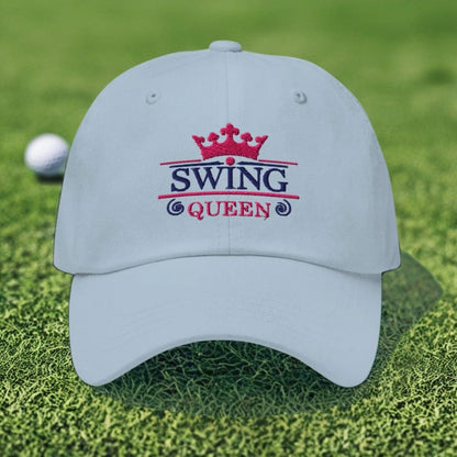 Swing Queen Embroidered Golf Cap - Funny Golf Tee by Swing Epic