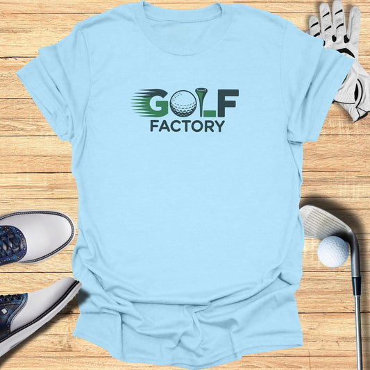 Golf Factory T-Shirt - Funny Golf Tee by Swing Epic