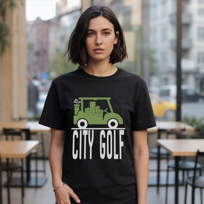 City Golf T-Shirt Urban Style Design Apparel