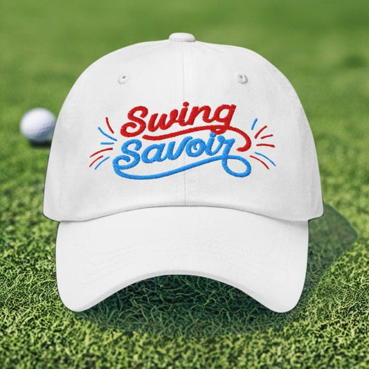 Swing Savoir Cool Stylish Fun Embroidered Golf Cap - Funny Golf Tee by Swing Epic