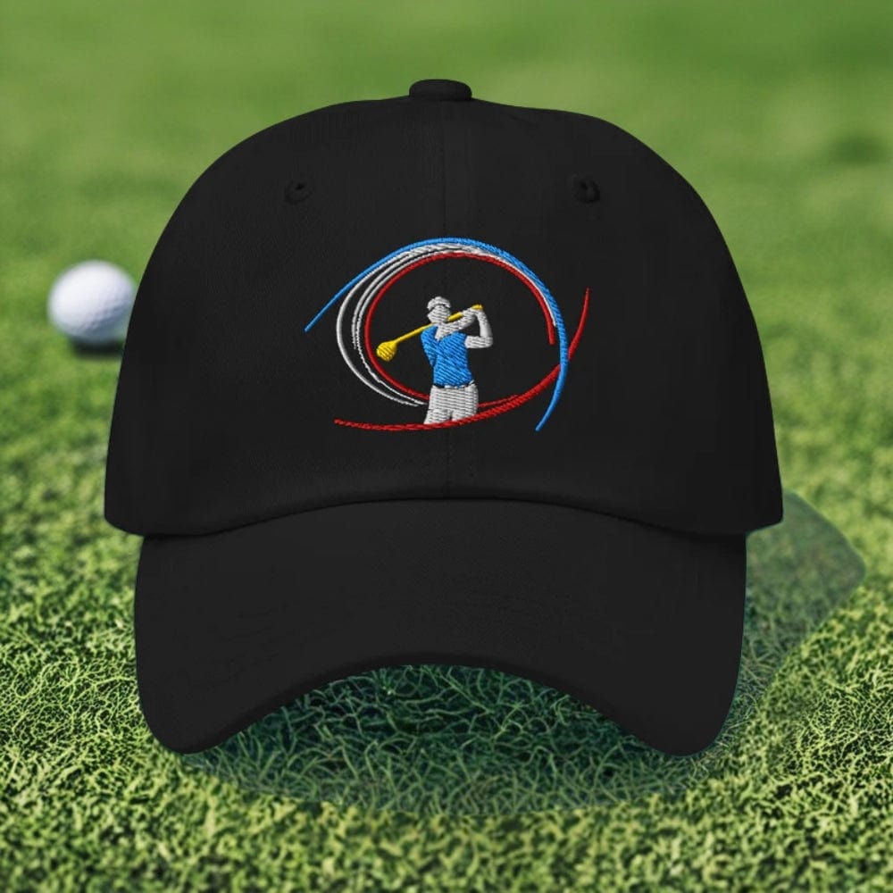 Swing With Style Fun Embroidered Golf Cap - Funny Golf Tee by Swing Epic