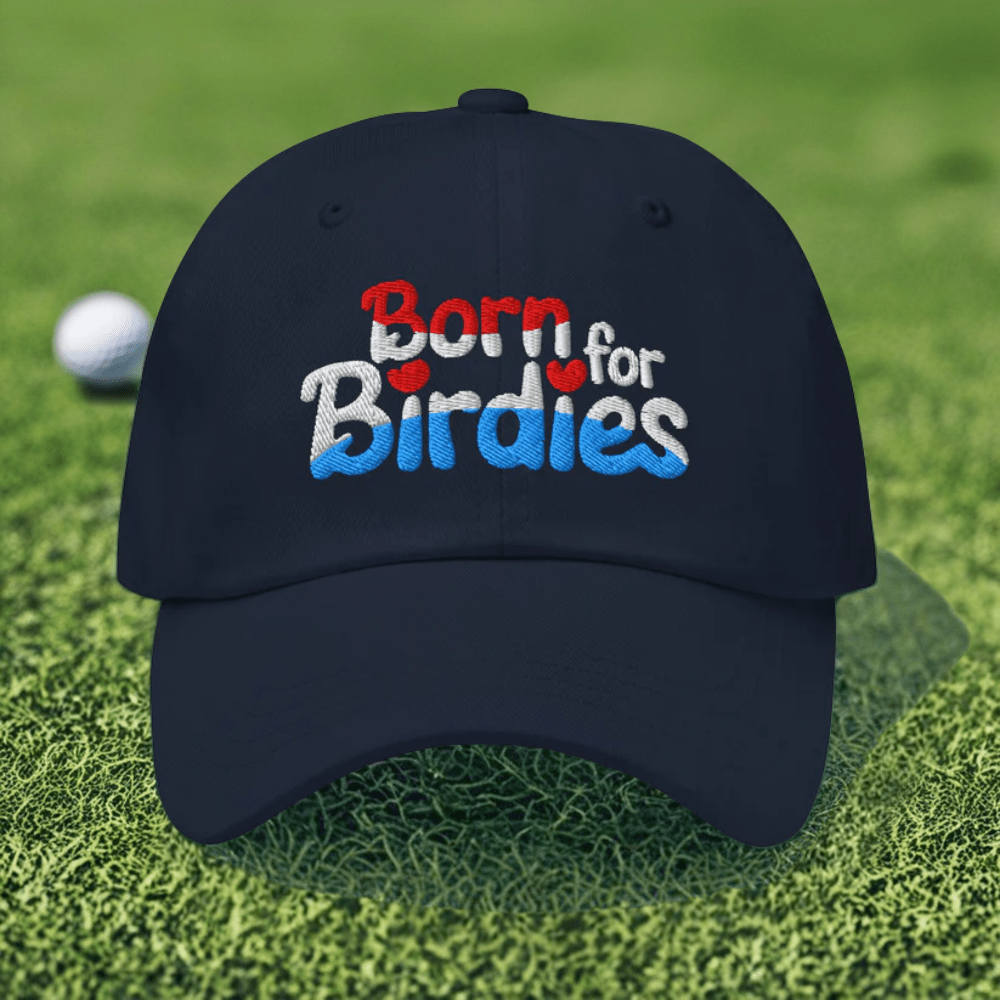 Born for Birdies Embroidered Golf Cap - Funny Golf Tee by Swing Epic